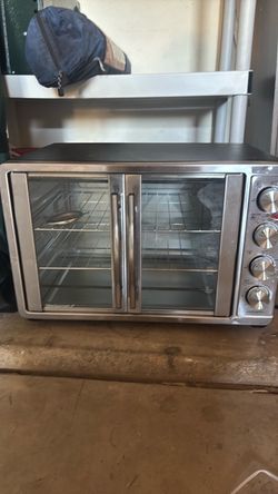 Stainless Steel French Door Toaster Oven