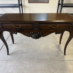 Thomasville French-style Console Table With Two Drawers