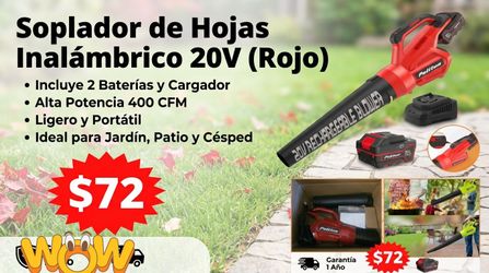 PULITUO LEAF BLOWER RED