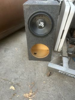 Hifonics Subwoofer in Ported Box