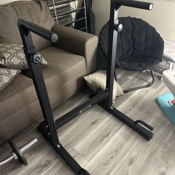 Large Dip Bar And Bench.  (bar not Included) 