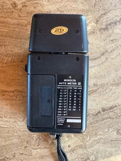 Minolta 3 light meter