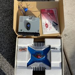 Amplifier And Car Radio 