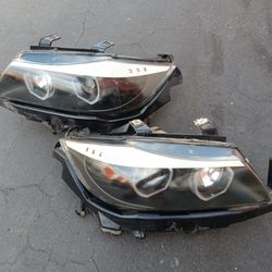 2009-2011 Bmw 328i Headlights (Spider DR Projector) With All The Accessories And Lights Bulbs. 