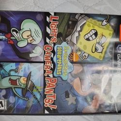 SpongeBob SquarePants Light Camera Pants  GameCube 