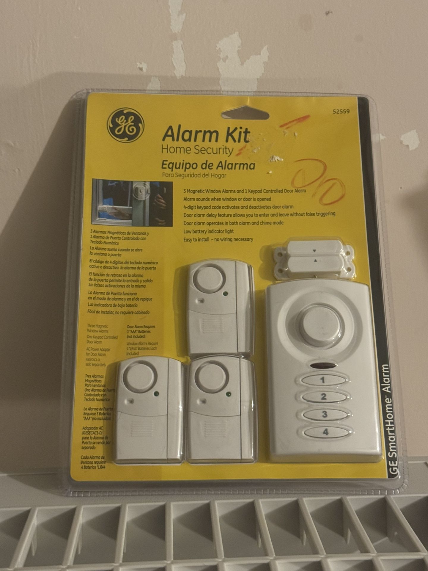 GE SmartHome Alarm Kit - New