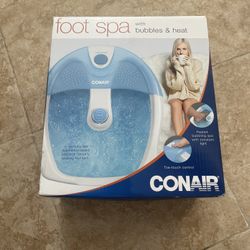 Conair Foot Spa With Bubbles And Heat