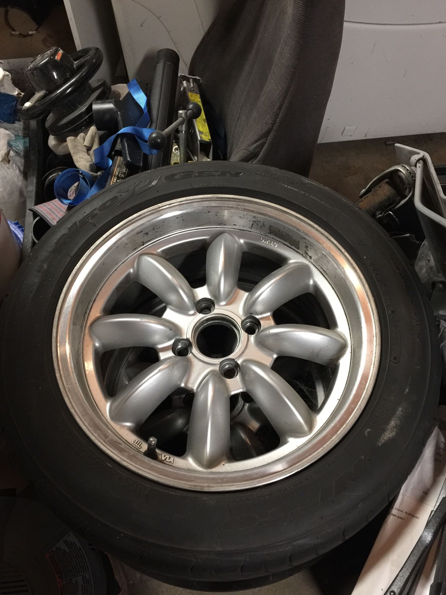 Rota Pair 15x7 +25 4x100 Watanabe rep