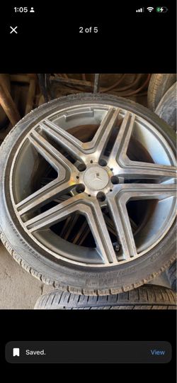 Mercedes Benz Wheels set 17 with tires