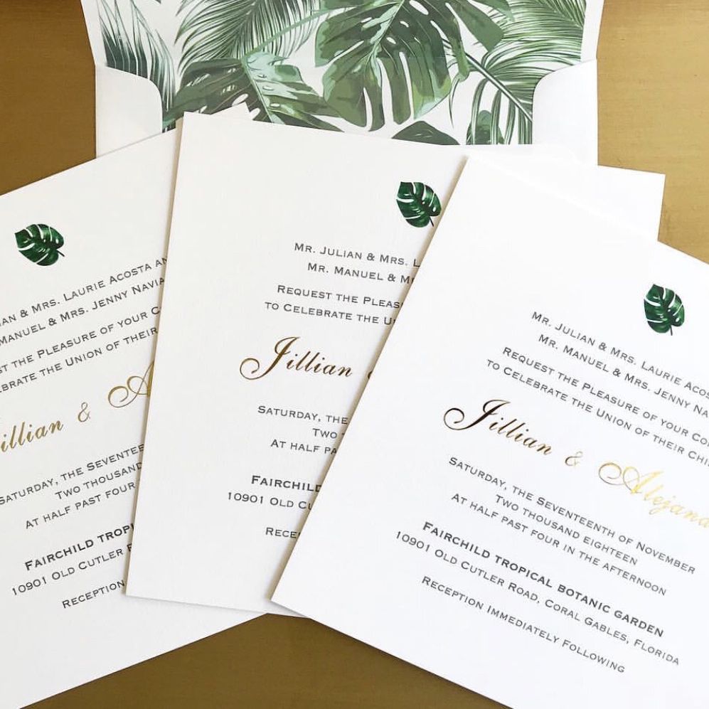 Wedding Invitations . Personalized Designs