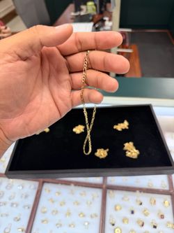 Figaro chain 14k 3mm 18 inch 7.4 GM