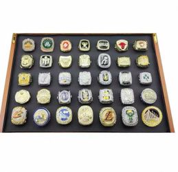 NBA Championship Ring Set - Men's Collectible Commemorative Rings 1990 to 2024