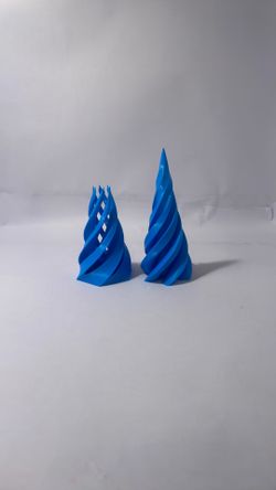 Fun blue triangle infinity