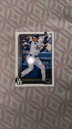 La Dodgers Shohei Ohtani Card