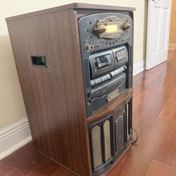Stereo Estilo Antiguo  Funciona Diaco Y Radio 