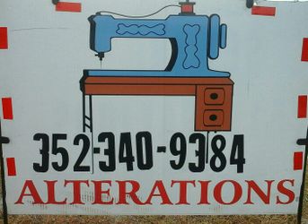 Sewing and Clothing alterations, custom upholstery and more