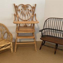 Vintage Doll Furniture and Toy Accessories 