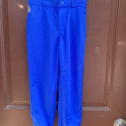 Blue Toddlers Baseball Pants QBK 5T