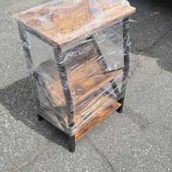 Industrial Side Table 