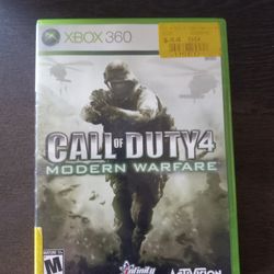 2007 Call Of Duty Modern Warfare Xbox 360 Complete 