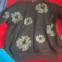  Black Monochrome Denim Tears