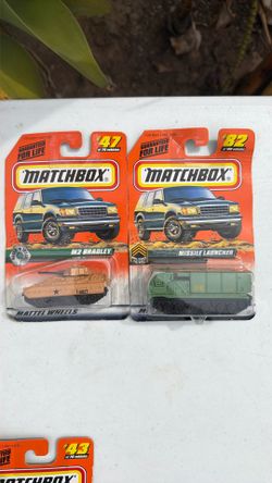 Matchbox M2, Bradley, And Missile Launcher