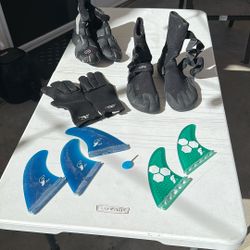 Surf Booties, Gloves And Surf Find 