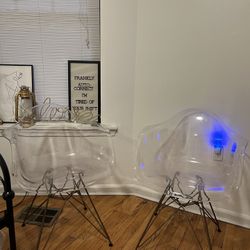 Acrylic Armchairs