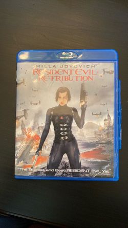 Resident Evil Retribution Bluray