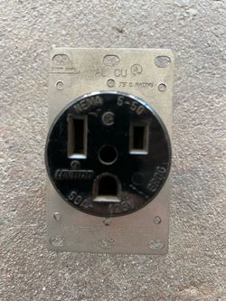 Leviton NEMA 5-50R Heavy Duty Receptacle
