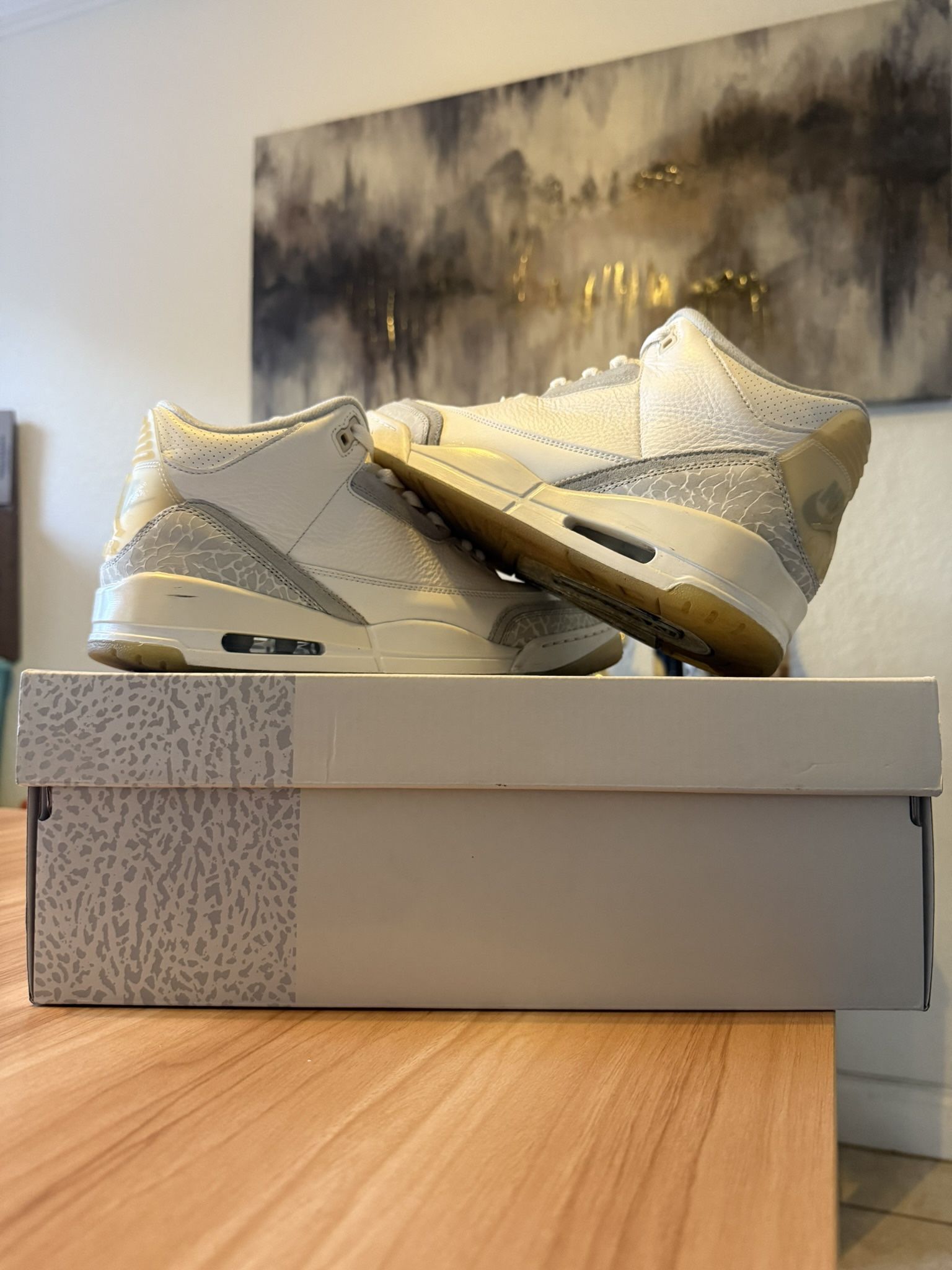 Jordan 3 Craft Barely used Size 9.5