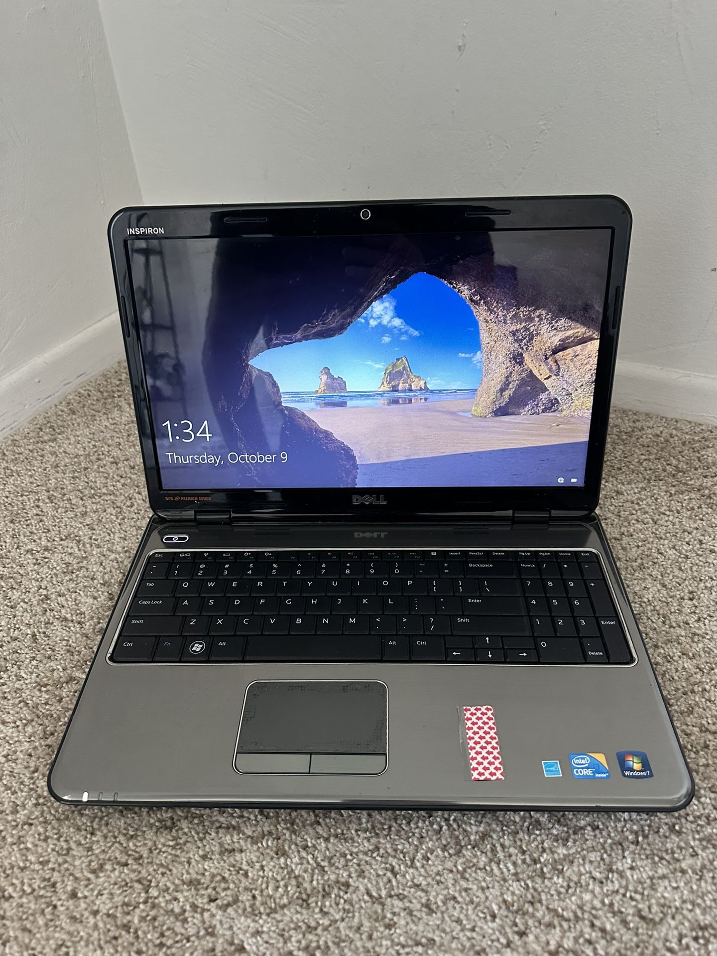 Dell Inspiron N5010 P10F 15.6" Laptop Intel Core Black Notebook LOCKED