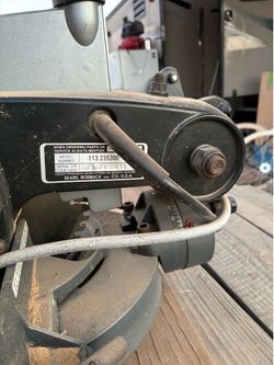 Craftsman miter saw 10”
