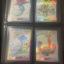 Pokemon Card From Stellar Crown All 4 Cards 