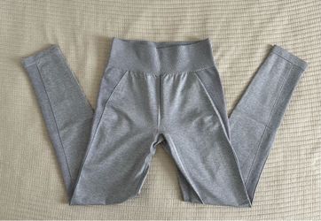 Gymshark Flex Leggings, Light grey, Size M