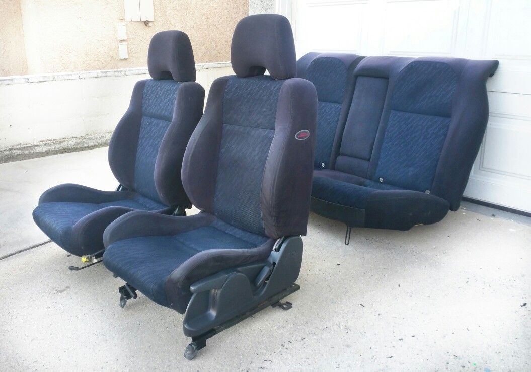 2002 Subaru Impreza WRX Seats Front and Rear Set