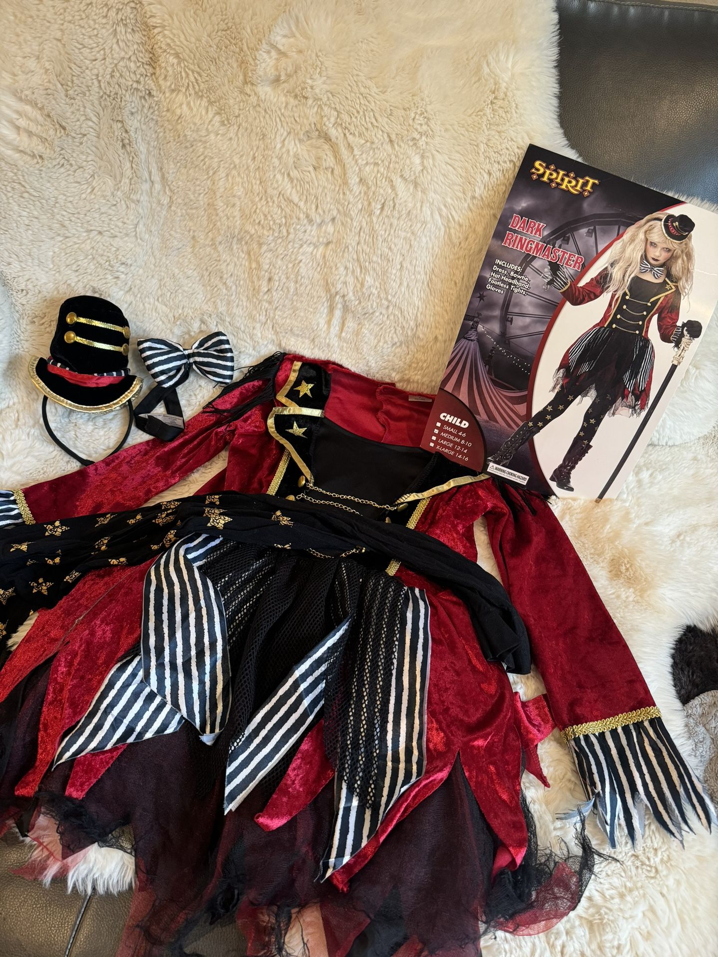 Magician Halloween Costume 8-12 Years Girl