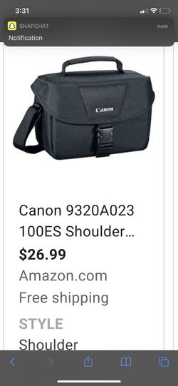 Canon camera bag