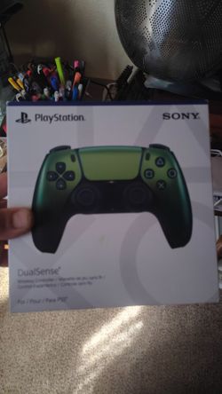 Ps5 green dual sense remote control  sony