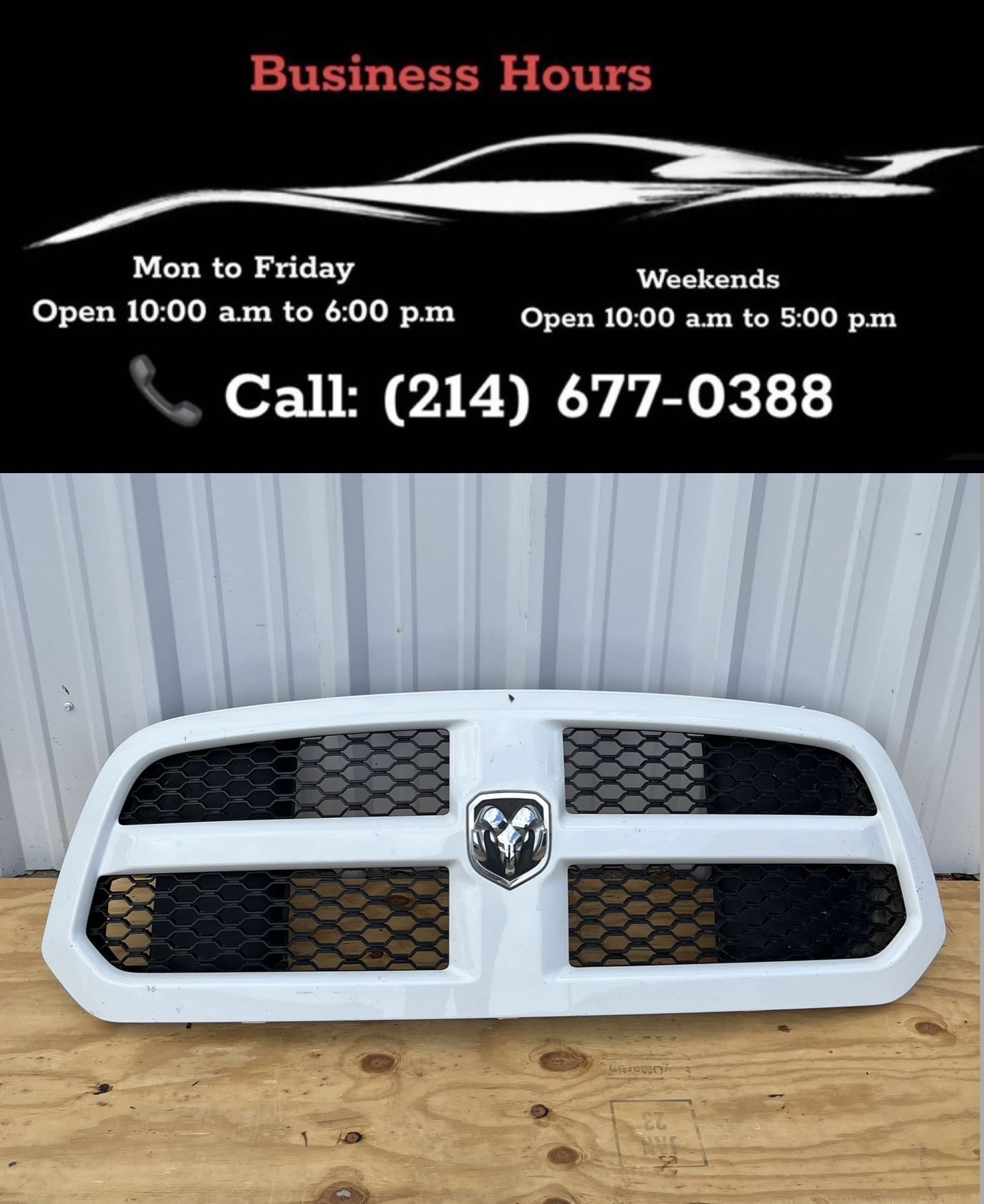 2013-2018 Dodge Ram  1500 Grill 