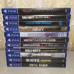 Ps4 game lot