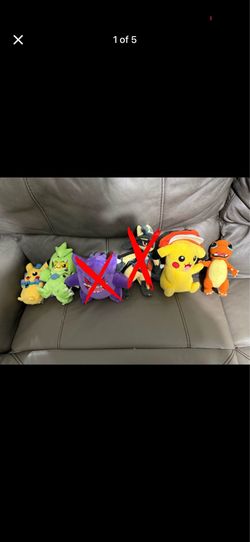 Pokémon plushie lot