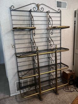 Antique French Bakers Rack