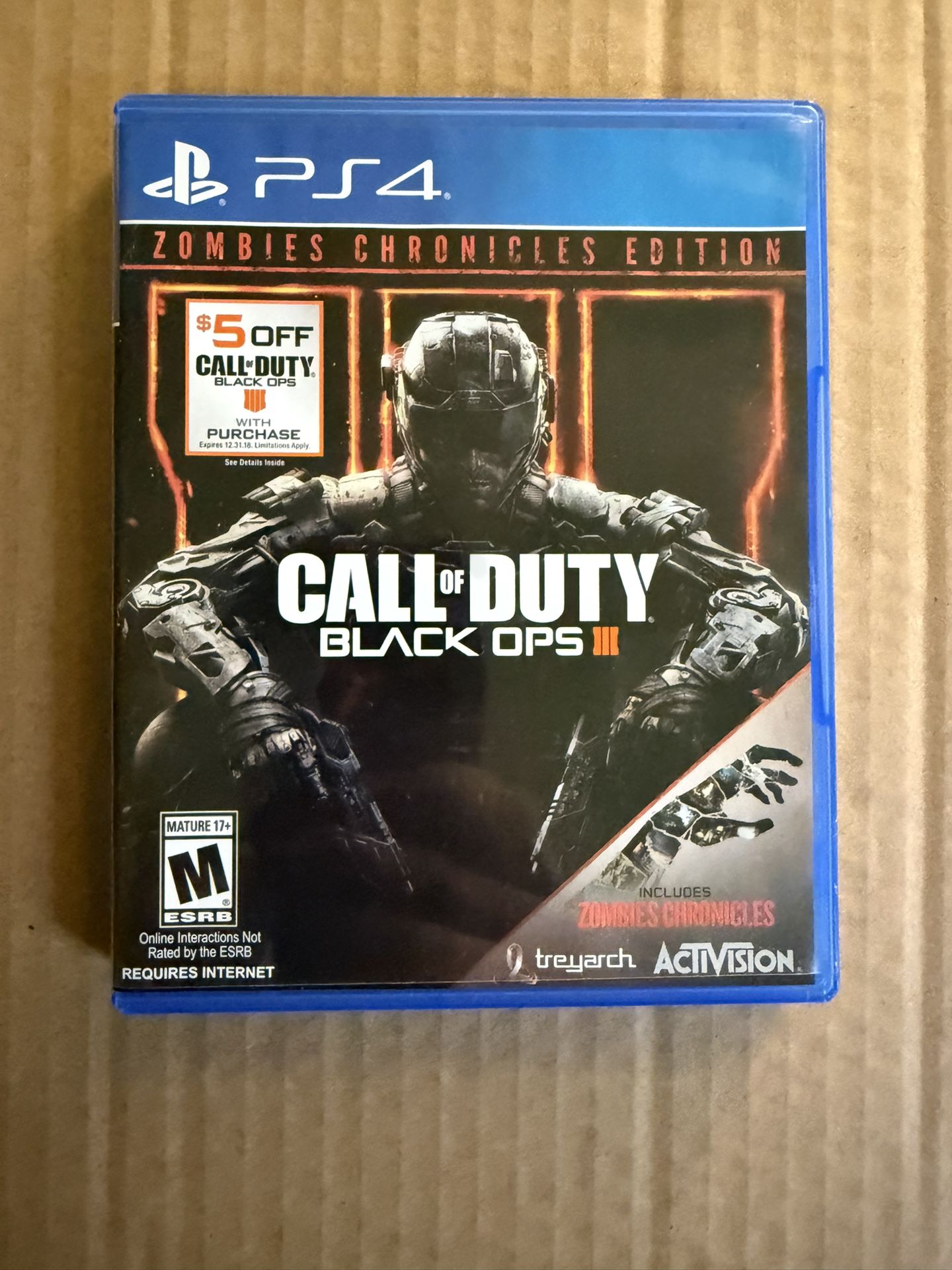 Call Of Duty Black Ops lll Zombies Chronicles Edition (PS4)