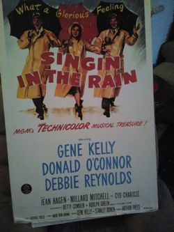 Original movie poster,Debbie Reynolds