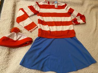 Where's Waldo WENDA Halloween Costume Set