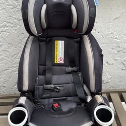 Graco 4Ever DLX 10 PositioConvertible Car Seat, Ultra-Space-Saving Design, Darcie, Suitable for Rear