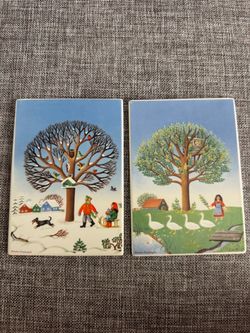 Villeroy & Boch Monika Cronshagen Ceramic Postcard Art Tile