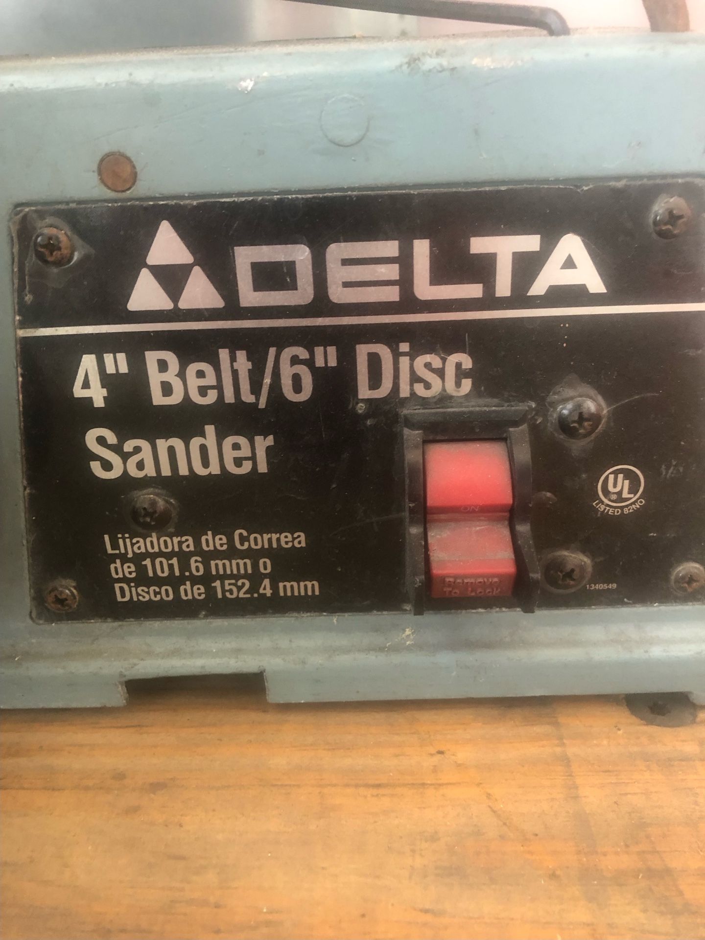 Delta Sander 4inches By 36inches for Sale in San Antonio, TX - OfferUp