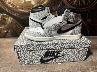 Jordan 1 High OG White Cement